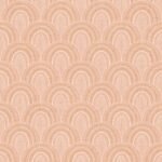 Pre-Order Boho Geometric Arch Rainbow Light Peach Small