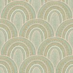 Pre-Order Boho Geometric Arch Rainbow Sage Green Medium