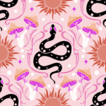 Pre-Order Celestial Witchy Snakes Mystical Mushrooms Magic Spells