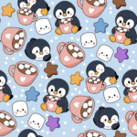 Pre-Order Winter Penguin Hot Chocolate Marshmallow