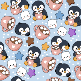 Pre-Order Winter Penguin Hot Chocolate Marshmallow