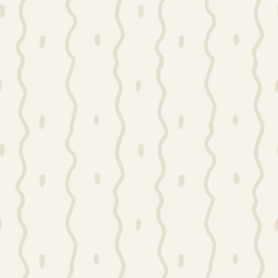 Pre-Order Ivory Dotted Wavy Lines