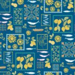 Pre-Order Mediterranean Summer Seaside Market Tiles Dark Medium