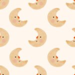 Pre-Order Minimalist Watercolour Moon Cream