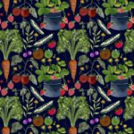 Pre-Order Midnight Blue Vegetable Garden