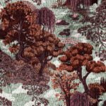 Pre-Order Garden Tapestry Verdant Woodland Trees and Waterfall Scenic Landscape Autumn Rust