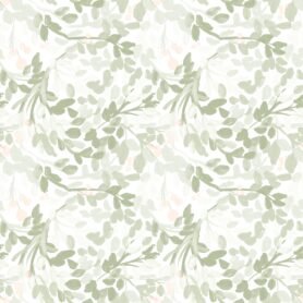 Pre-Order Lush Pastel Sage Oil Painted Foliage