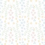 Pre-Order Soft Pastel Thin Wildflowers Pink Blue