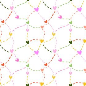 Pre-Order Cute Simple Dotted Hearts