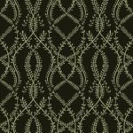 Pre-Order Intertwined Ogee Ferns on Dark Background