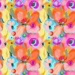 Pre-Order Spring Oil Painted Abstract Flowers