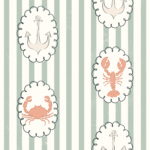 Pre-Order Nautical Stripes Muted Sage