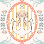 Pre-Order Nautical Crab Yellow And Coral