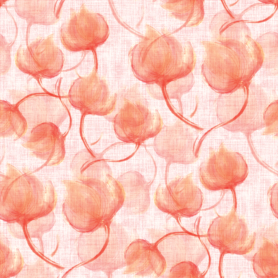Pre-Order Ethereal Watercolour Blooms Coral