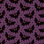 Pre-Order Starry Baby Mothman in Mythical Purple