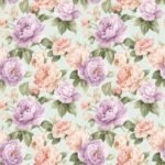 Pre-Order Grandmillennial Floral Lavender 1 Medium