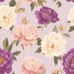 Pre-Order Grandmillennial Floral Lavender 2 Large