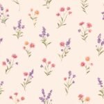 Pre-Order Grandmillennial Floral Lavender 5 Large