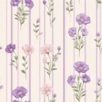 Pre-Order Grandmillennial Floral Lavender 7 Large