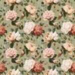 Pre-Order Grandmillennial Floral Sage Green 1 Medium