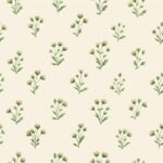 Pre-Order Grandmillennial Floral Sage Green 6 Large